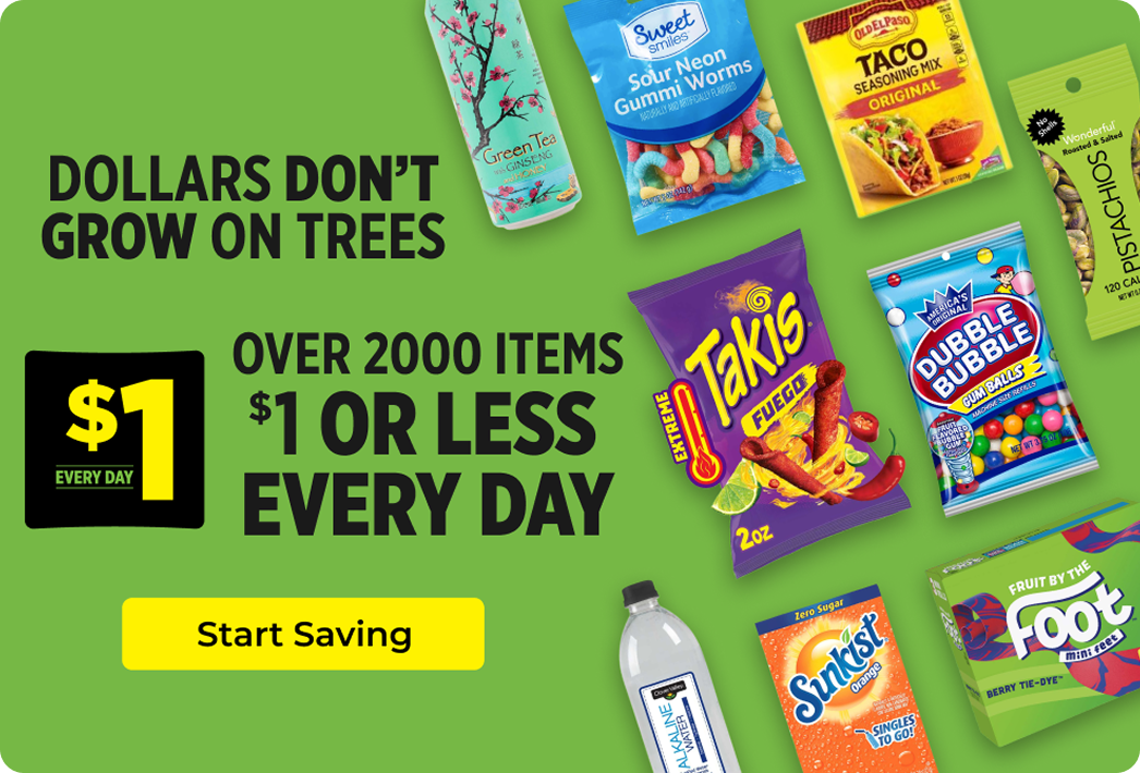 Dollars Don't Grow on Trees — Over 2000 Items $1 or Less Every Day — Start Saving