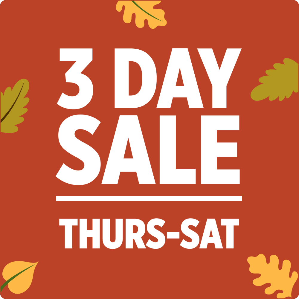 3 Day Sale — Thurs-Sat — Explore Offers