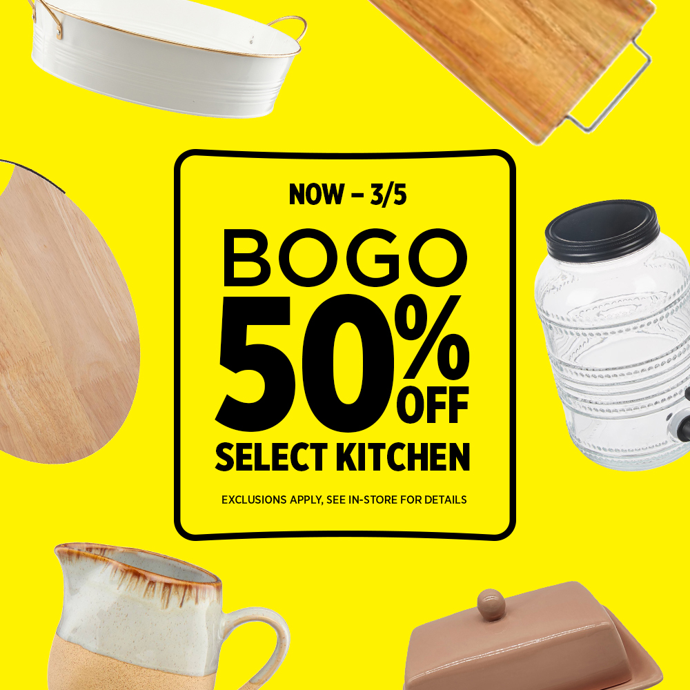 BOGO 50% OFF Catering & Serveware, Now - 3/5