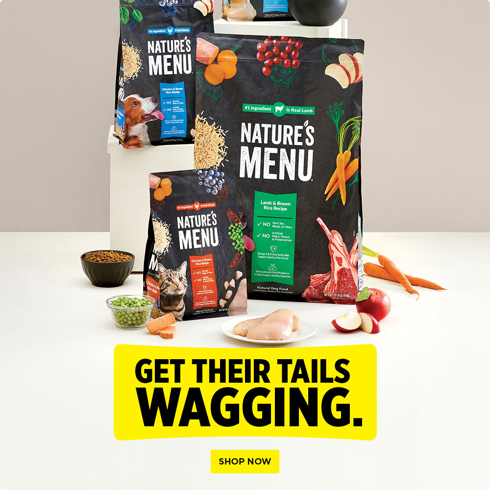 Nature menu shop dog food
