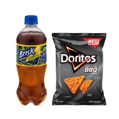 Shop Brisk and Doritos BBQ