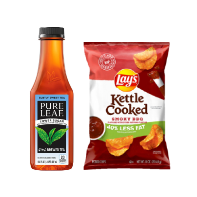 Shop Pure Leaf and Kettle Cooked