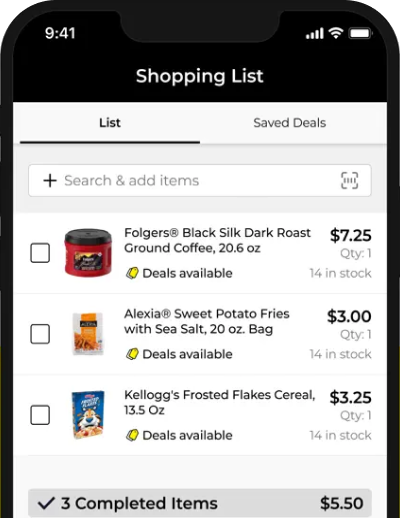 Shoping List Screenshot