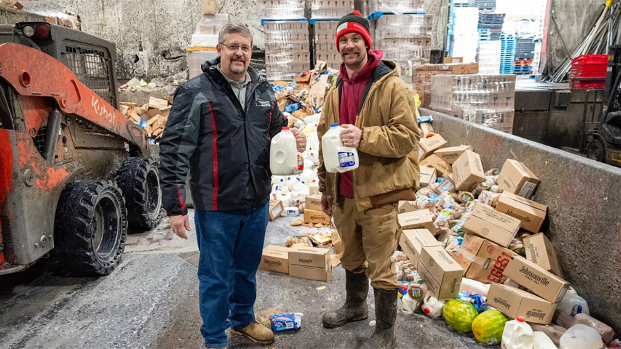 One company's waste milk is a farm's white gold
