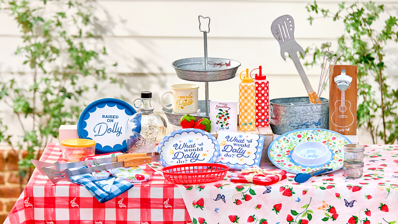 Southern Living: Dolly Parton And Dollar General Reunite On A New Collection Of Summer-Inspired Housewares