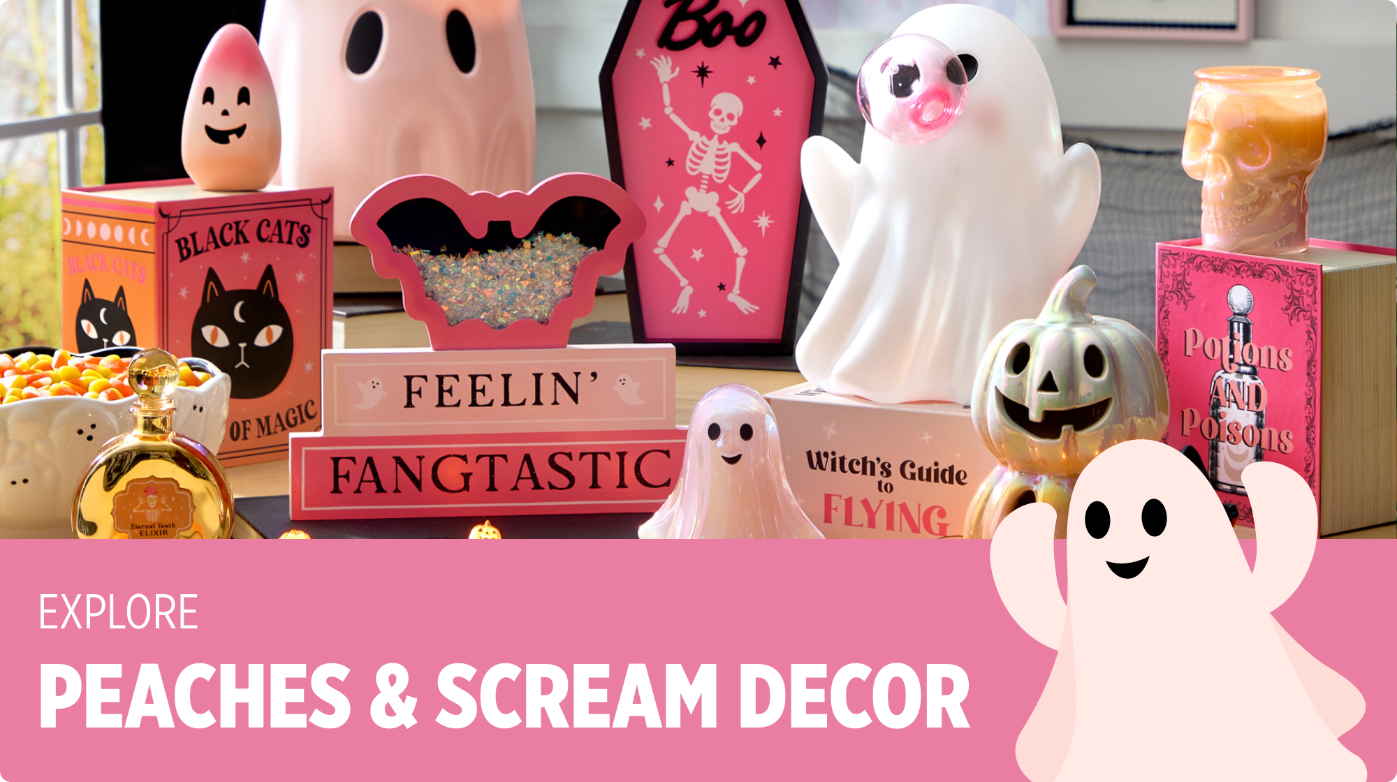 Peaches & Scream Decor