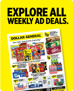 Explore all DG coupons and deals