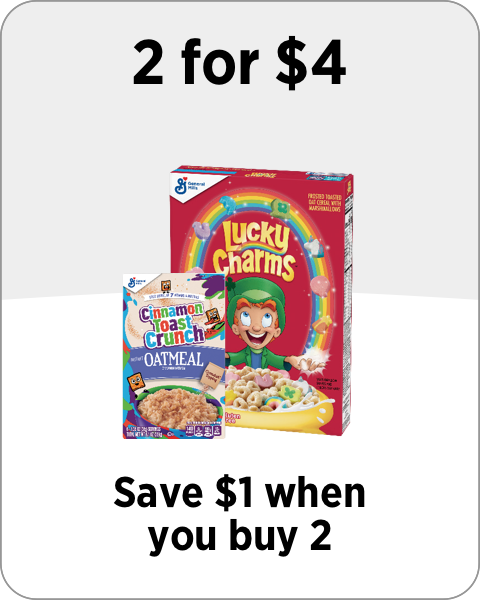 Save on Cereal