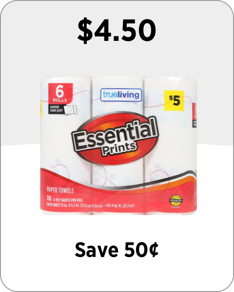 Save on Essential Paper Towels