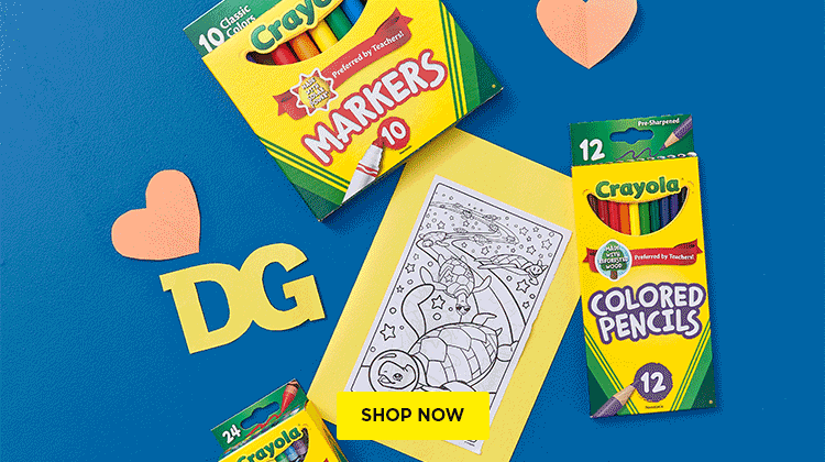 Buy Coloring Pencils for Back to School with Dollar General