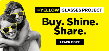 Buy. Shine. Share. Fight illiteracy with Yellow Glasses Project