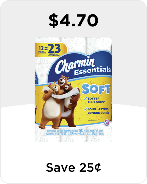 Save on Charmin Essentials with DG Digital Coupons