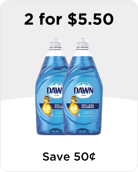 Save on Dawn Dish Detergent with DG Digital Coupons