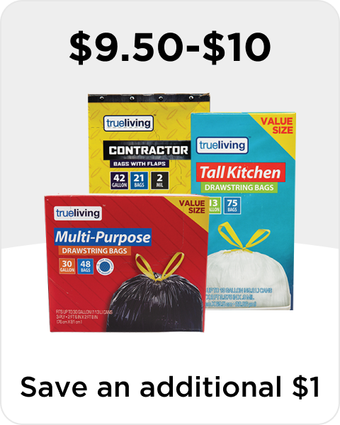 Save on Trash Bags with DG Featured Coupons