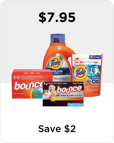 Save on Laundry Detergent