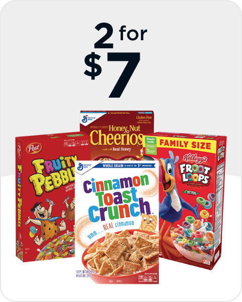 Save on Select Cereals