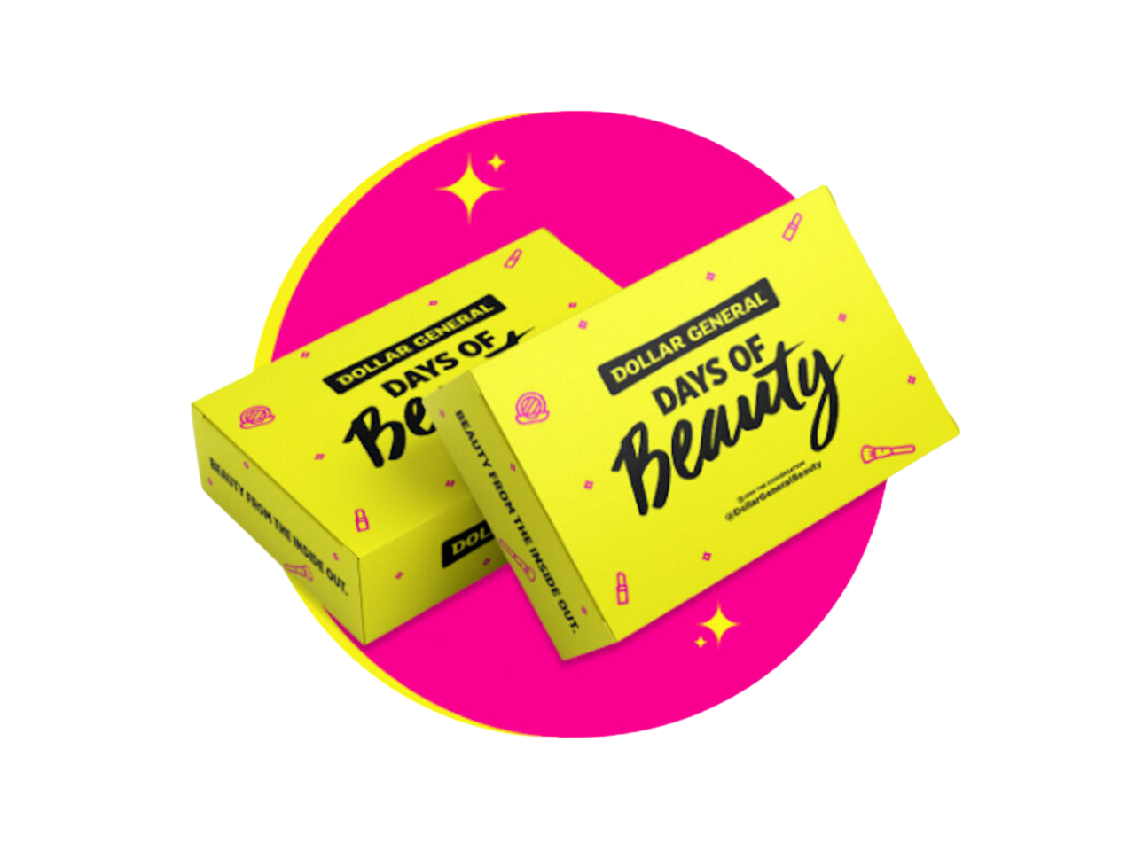 Days of Beauty giveaway boxes