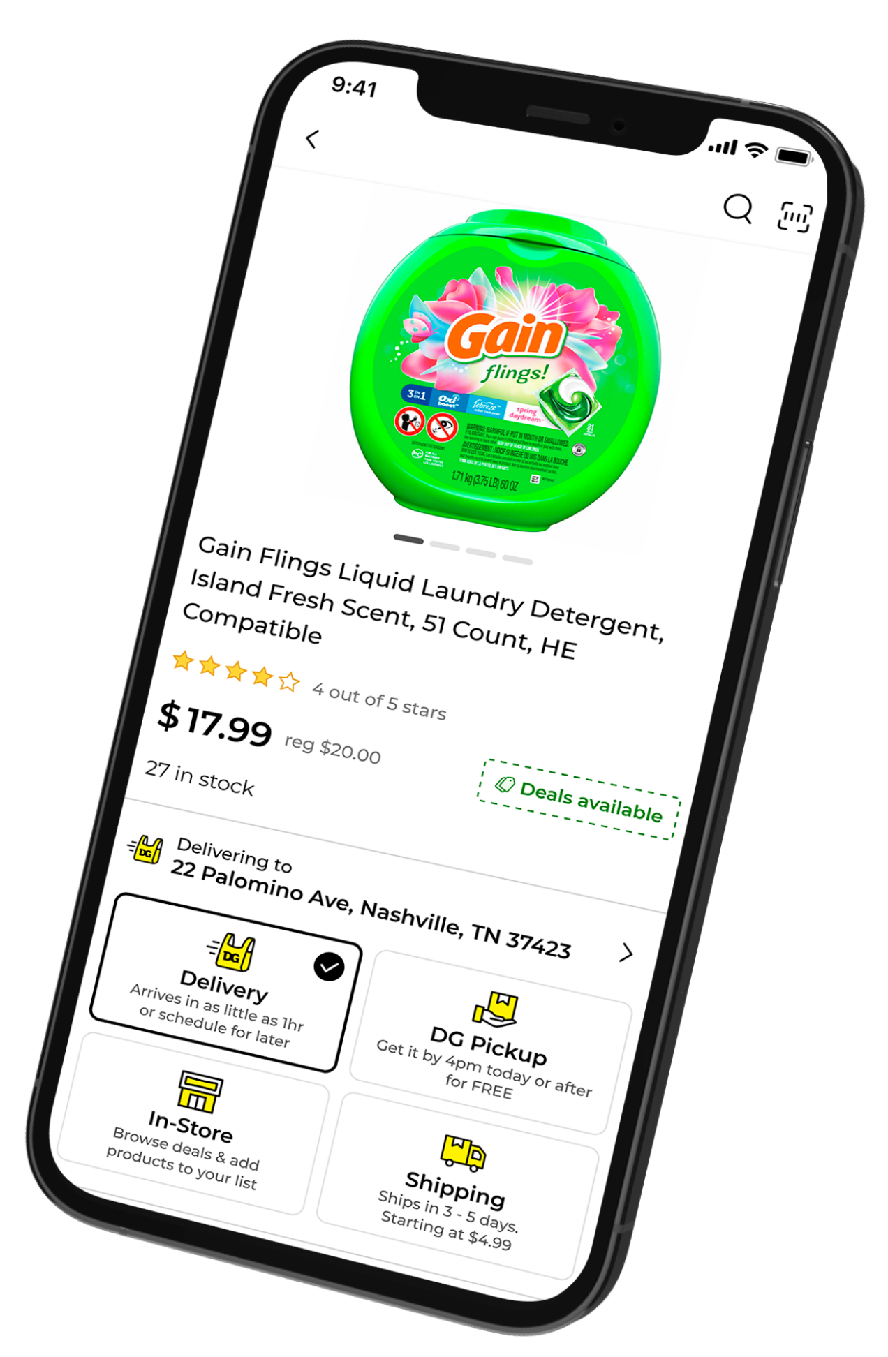 DG Delivery App 2