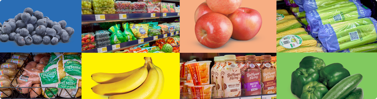 Fruits and vegetables