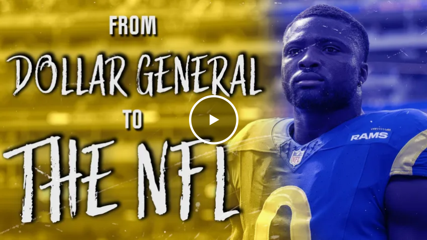 How Byron Young's work ethic took him from Dollar General to the NFL