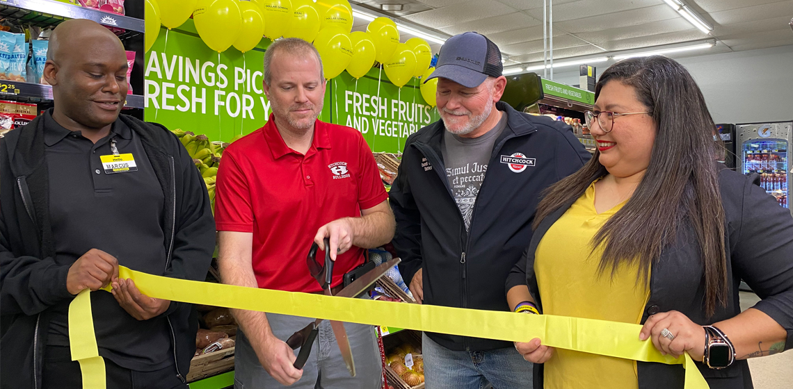 Ribbon cutting ceremony