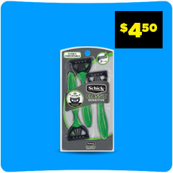 Shop and save on Schick Men's Disposable Razors, only at Dollar General