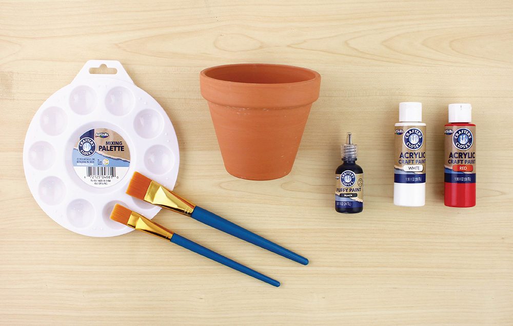 Blushing Flower Pot Supplies