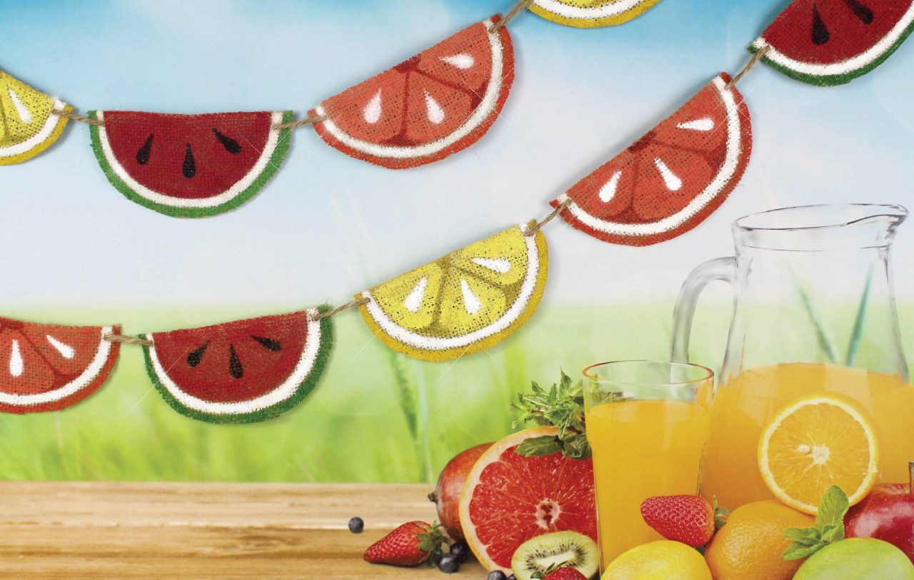 Summer Fruit Banner