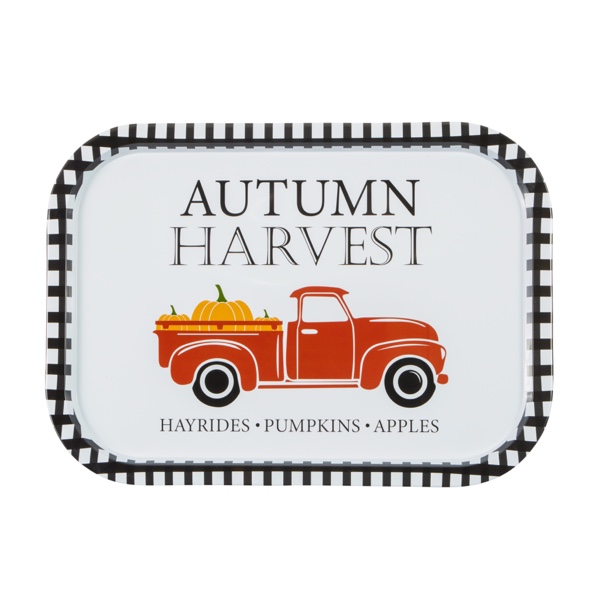 Perfect Harvest Tin Tray - Assorted