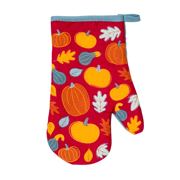 Perfect Harvest Fall Printed Oven Mitt - Assorted