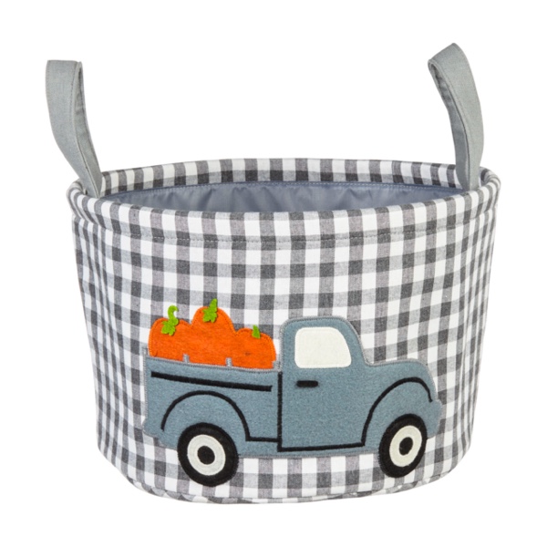 Perfect Harvest Canvas Bin - Assorted