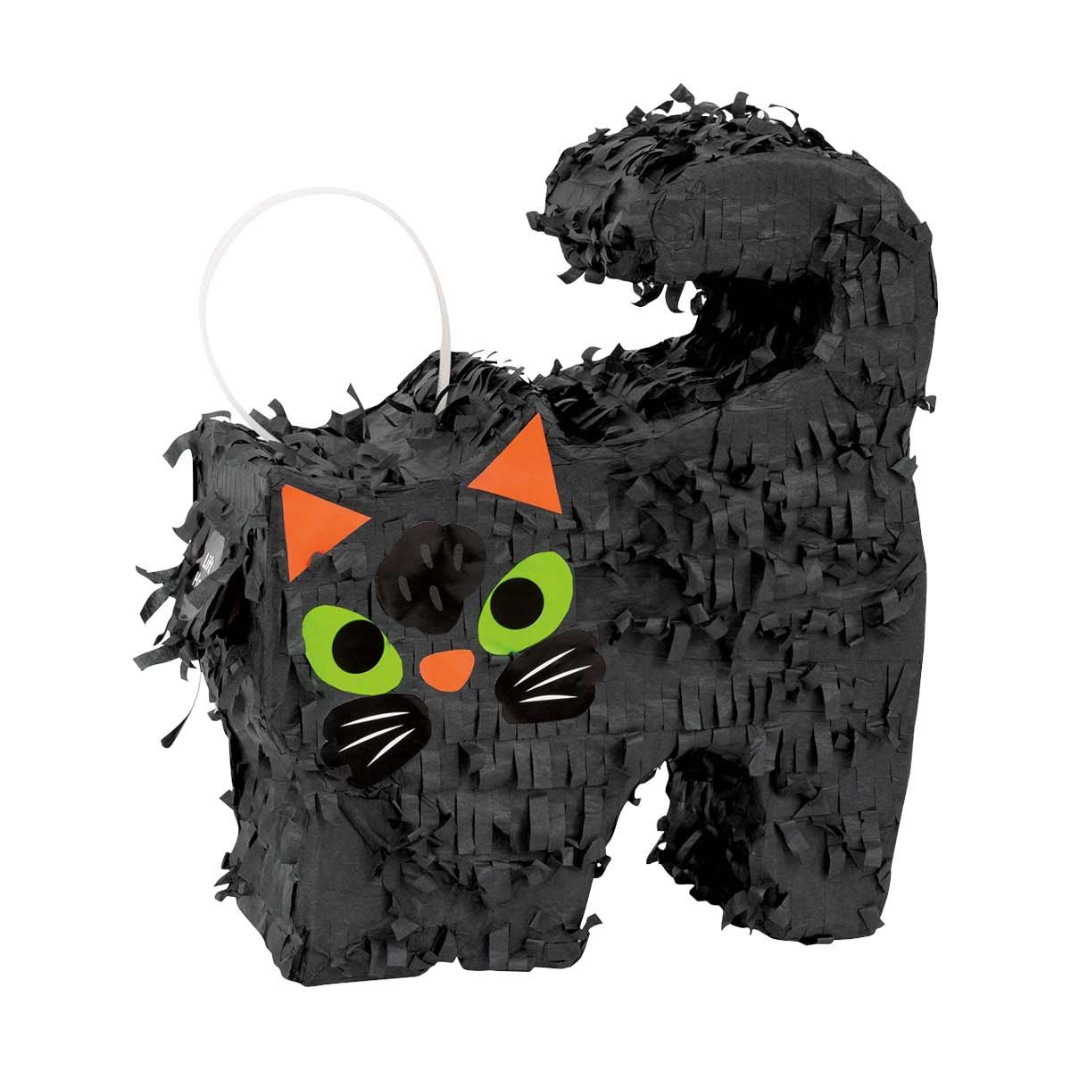 7" Mini Black Cat Piñata Favor Decoration