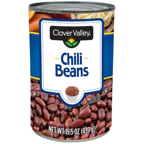Clover Valley Mild Chili Beans, 15.5 Oz.