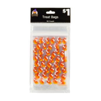 Halloween Resealable Treat Bags - Assorted, 30 ct