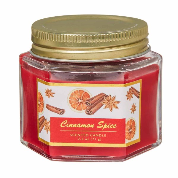Scented Candle - Cinnamon Spice, 2.5 oz