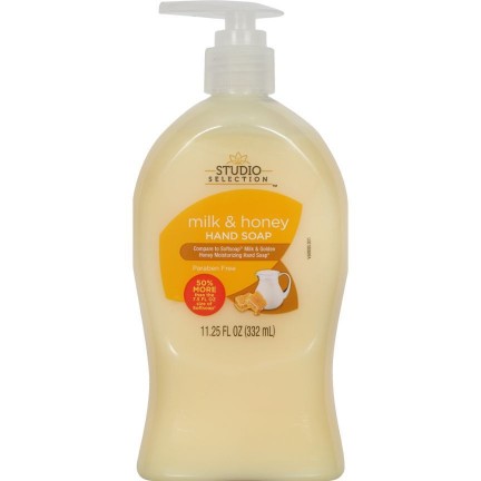 Studio Selection Milk & Honey Hand Soap, 11.25 fl oz