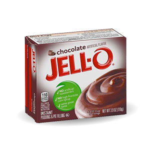 Jello Chocolate Pudding - 3.9oz