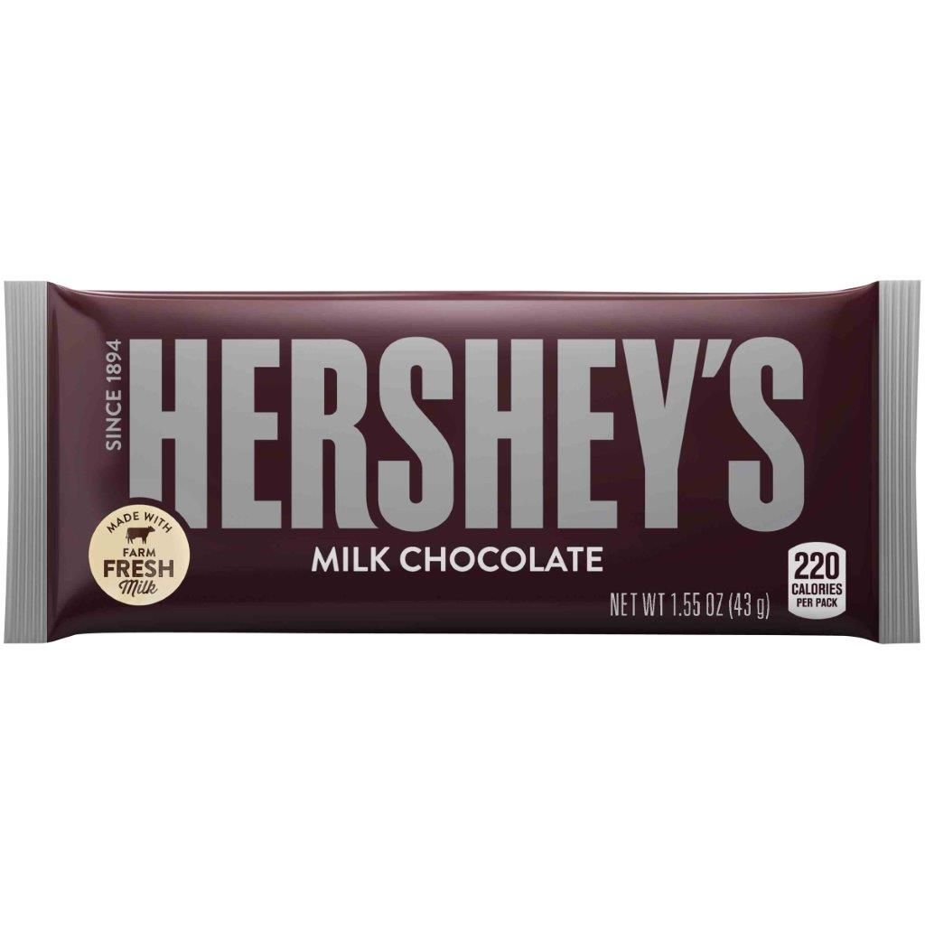 Hershey's® Milk Chocolate Candy Bar, 1.55 oz Wrapper