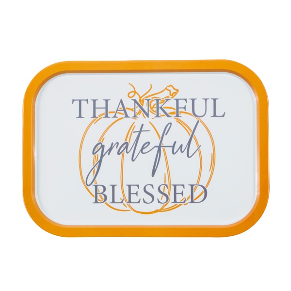 Perfect Harvest Tin Tray - Assorted