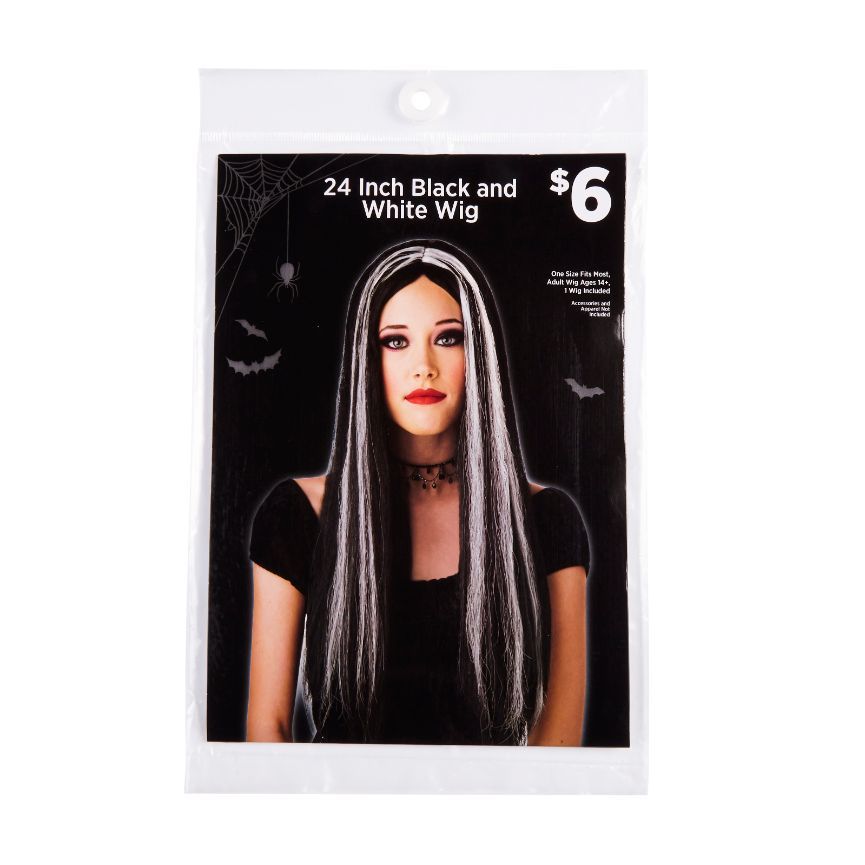 Halloween Women 24" Long Costume Wig - Assorted