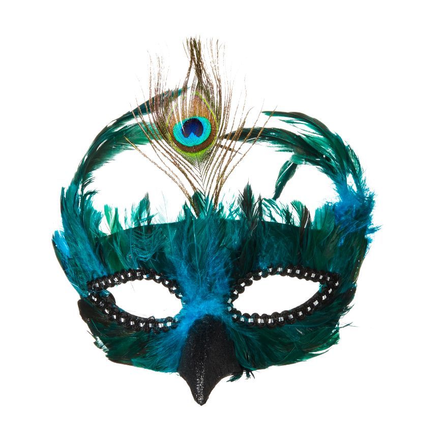 Feathery Fiends Mask - Assorted