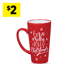 Holiday Style Tall Latte Mug - Assorted, 16 fl oz