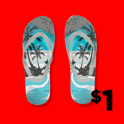 Flip Flops for $1