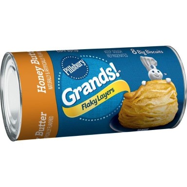 Pillsbury Grands! Honey Butter Flaky Layers Biscuits, 8 ct, 16.3 oz