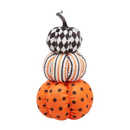 Halloween Soft Stack Pumpkin Décor - Assorted