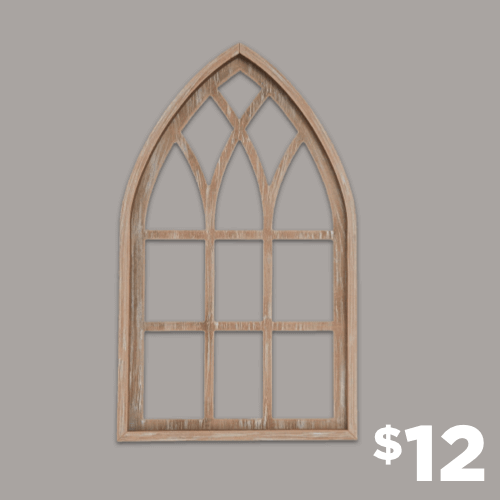 Cathedral Arch Window Decor