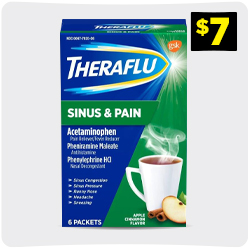 Shop Theraflu Sinus and Pain