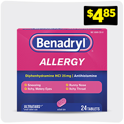Shop now for Benadryl® Allergy Relief