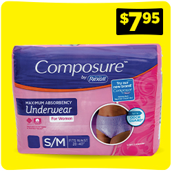 Shop Composure Maximum Absorbency Female Underwear