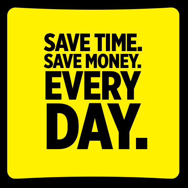 save time save money every day